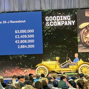 Platz 7 der zehn besten Verkäufe bei der Monterey Car Week 2023: ein 1914er Mercer Type 35-J Raceabout, verkauft für 4.735.000 $ (Gooding & Company)(Bild:  Classic Analytics)