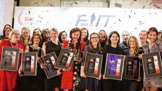 Die glücklichen Gewinnerinnen der WIN-Awards auf dem FIT-Kongress im vergangenen Jahr. (Vogel IT-Akademie)
