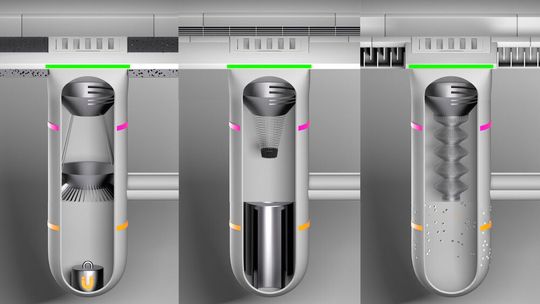 Insgesamt werden für die Urbanfilter neun verschiedene und frei kombinierbare Module entwickelt, damit sich die Filter besser an den Bedarf anpassen lassen.(Bild:  Audi)