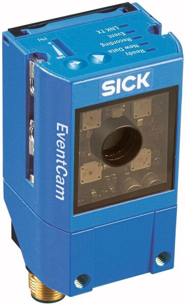 Die Eventcam ist eine industrietaugliche 2D-Kamera für die gezielte Detektion und Analyse von sporadischen Fehlern. (Sick)