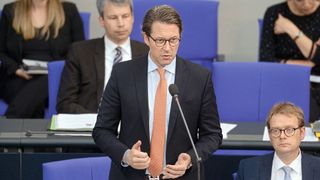 Bundesverkehrsminister Andreas Scheuer musste sich im Maut-Untersuchungsausschuss erklären. (Bild: Deutscher Bundestag / Achim Melde)