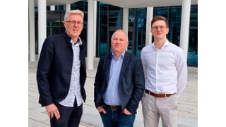 Freuen sich auf die weitere Zusammenarbeit: Edgar Poth, Geschäftsführer Paranext Software GmbH, Joachim Gorzel, Head of Digital Transformation bei Heidelberg Materials, und Philippe Poth, Product Owner PxTrend (von links nach rechts). (Bild: Paranext Software GmbH)