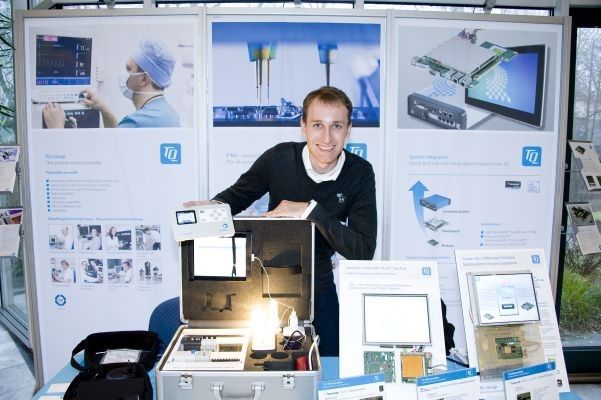 Fit fürs Internet der Dinge: TQ Systems hatte Lösungen aus zahlreichen Anwendungsbereichen im Koffer. (Bild: Elisabeth Wiesner)