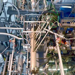 Biomasseanlage an der TU