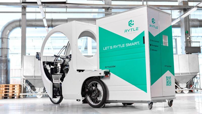 Das Movr3 von Rytle ist als Pedelec zugelassen und zugleich als Lieferwagenersatz nutzbar. (Bild: Rytle)