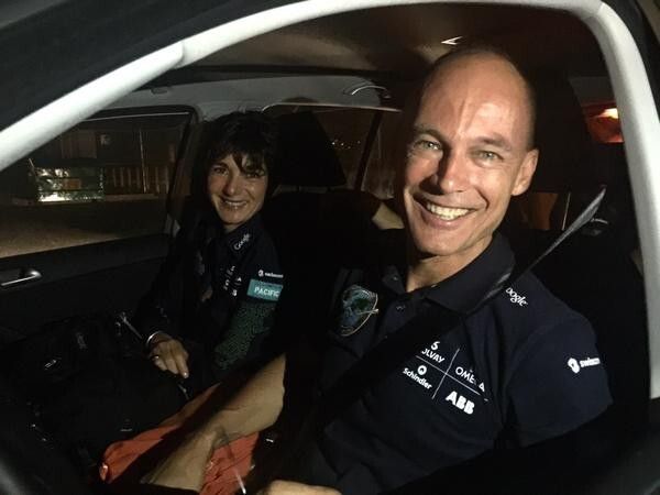 Flug 8 Nagoya - Kalaeloa, Hawaii (USA): Impressionen (Bild: Solar Imoulse)