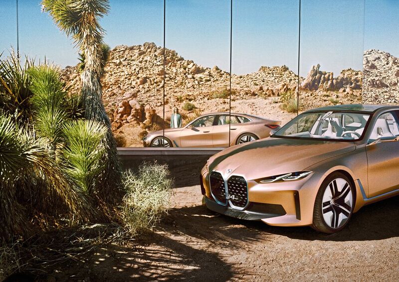BMW hat den Concept i4 vorgestellt. (Bild: BMW)