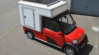 ARI Motors Industries, bekannt für den kleinsten in Deutschland zugelassenen Elektro-Lkw darf sich auf erhebliche Fördermittel für den Bereich Forschung und Entwicklung freuen. Es geht um einige Millionen Euro, wie die dpa mitteilt. Folgende Vorhaben werden damit unterstützt ... (Bild: ARI Motors)