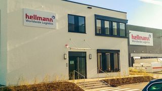 Die neue Hellmann-Niederlassung im Nürnberger Hafen (Bild: Hellmann)