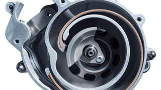 Die optimalen Einsatzbereiche des Spiralladers sind – bei einfacher Aufladung – kleinvolumige Otto- und Dieselmotoren sowie bei doppelter Aufladung Motoren bis zwei Liter Hubraum. (Handtmann)