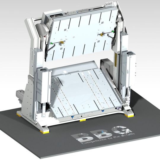 BBG is supplying a composite press for aircraft interior parts to an reputed aerospace company in the USA. BBG is supplying a composite press for aircraft interior parts to an reputed aerospace company in the USA.