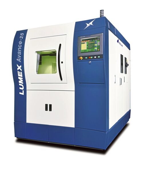 Die Hybrid-Additive-Manufacturing-Anlage Lumex Avance-25 von Matsuura mit einzigartiger Kombination aus Additiver Fertigung und Fräsbearbeitung. (Matsuura)