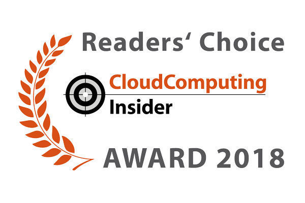 Die CloudComputing-Insider Readers' Choice Awards 2018. (Vogel IT-Medien)