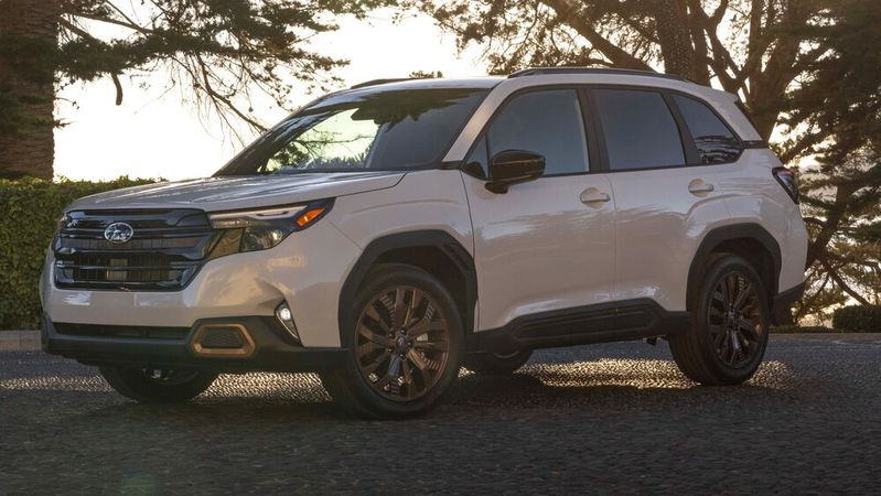 In Europa dürfte der Forester wohl erst ab 2025 erhältlich sein.(Bild:  Subaru)