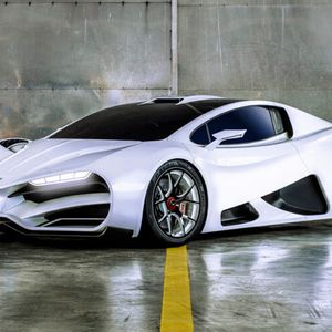 Der Supersportler wartet mit einem 6,2-Liter-V8 auf, der 1.325 PS leistet.(Bild:  Milan)