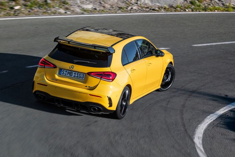 Im Januar 2019 ist offizieller Marktstart für den A 35 AMG.  (Bild: Mercedes-Benz)