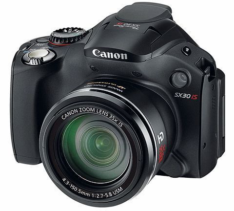 1x Canon Bridgekamera Powershot SX30 IS, UVP: 469 Euro (Archiv: Vogel Business Media)