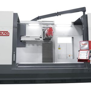 Die U1000LT gehört zur neuen Maschinenbaureihe und ist die erste lineargeführte Maschine im Portfolio von Volmatec CNC-Werkzeugmaschinen.