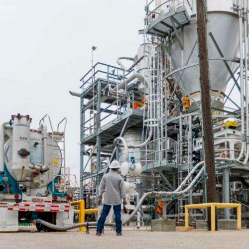 Since the start of pilot operations at Baytown last year, Exxonmobil has recycled nearly 15 million pounds of plastic waste. Since the start of pilot operations at Baytown last year, Exxonmobil has recycled nearly 15 million pounds of plastic waste.