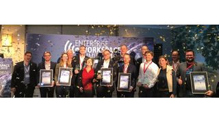 Die glücklichen Gewinner der Enterprise Workspace Awards 2019. (Vogel IT-Medien)