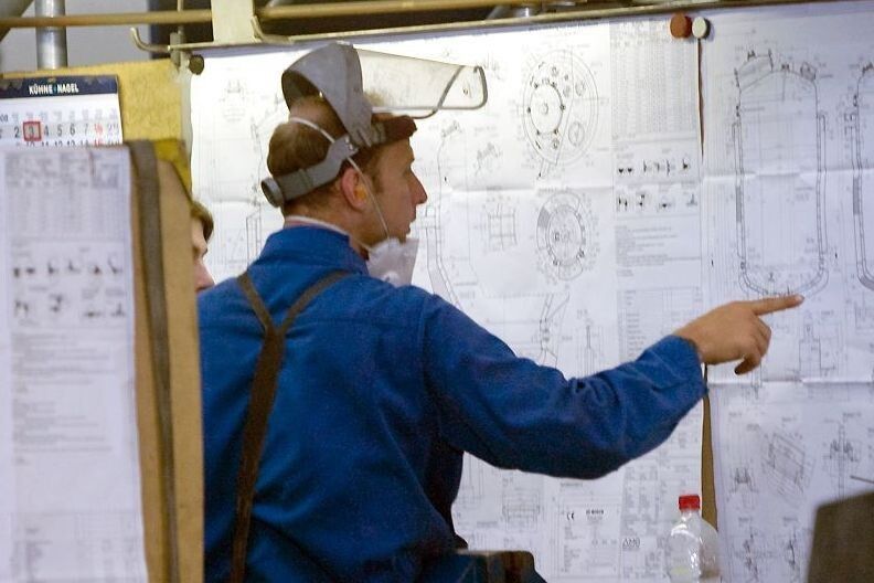 Behälter- und Apparatebau bei AMS. (Bild: AMS)