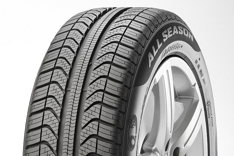 Typisch Ganzjahresreifen: Die Lamellendichte des Cinturato All Season nimmt von der Mitte nach außen ab. (Foto: Pirelli)