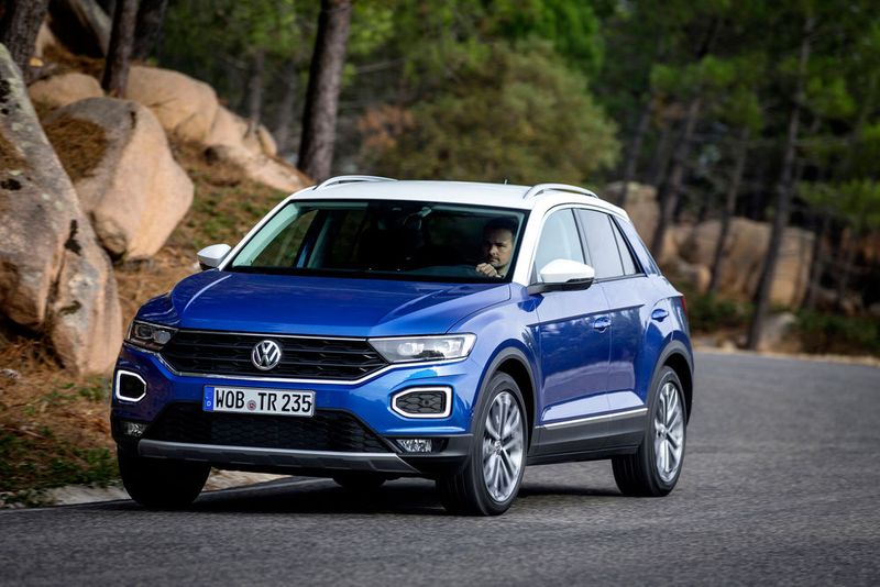 Meistverkauftes SUV: VW T-Roc, 3.043 Neuzulassungen. (Bild: VW)