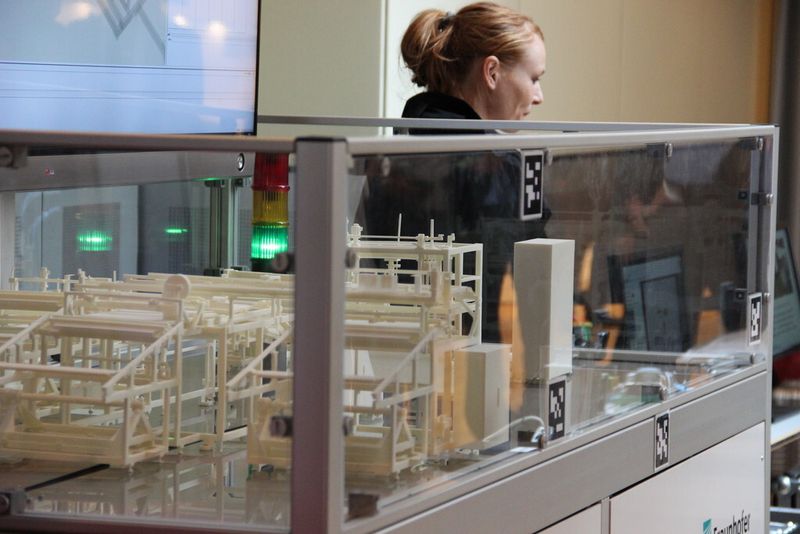 Das Modell des Fraunhofer IFF. (Bild: Horn)