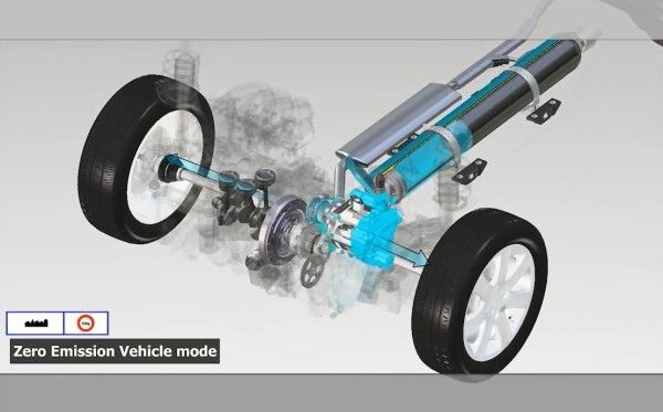 Einen hydraulischen Hybrid-Antrieb für PKWs wollen PSA und Bosch zusammen entwickeln (Bild: PSA Peugeot Citroën)