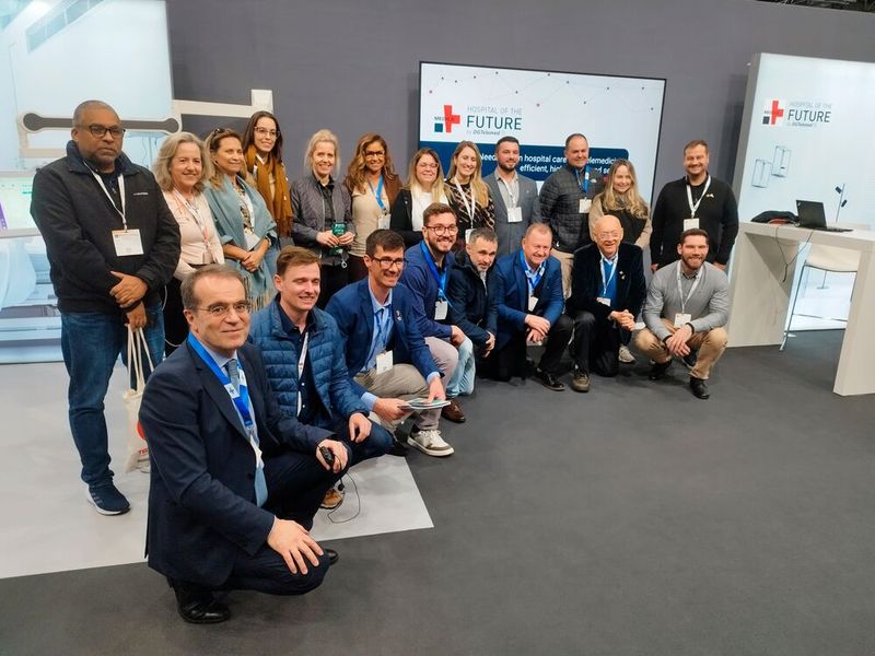 Das HOTF fand unter den internationalen Besuchern Anklang – eine große Delegation kam aus Brasilien. (Bild: DGTelemed)