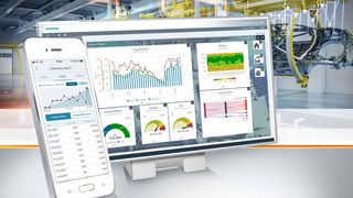 Der Simatic Energy Manager Basic ist zum Einstieg in das Energiemanagement ausgelegt. Per intuitivem Web-Engineering sowie einfacher Datenanbindung entsteht Energietransparenz. (Siemens)