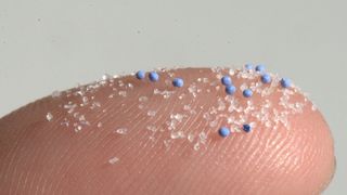 Winzige Teilchen – große Probleme: Mittlerweile finden sich in allen Meeren weltweit Mikroplastikteilchen. (Bild: Stephan Glinka/BUND)