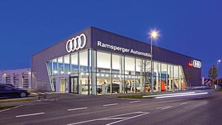 Das Audi-Terminal in Kirchheim unter Teck ist seit gut zwei Jahren in Betrieb. (Bild: Ramsperger)