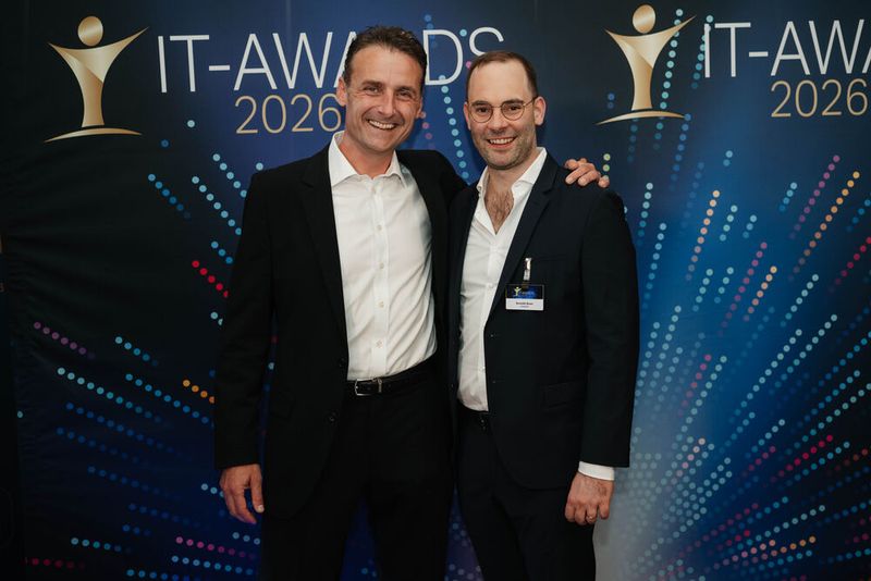 Simon Meggle (l.) und Benedikt Bauer (beide checkmk). (Bild: Manuel Emme Fotografie)