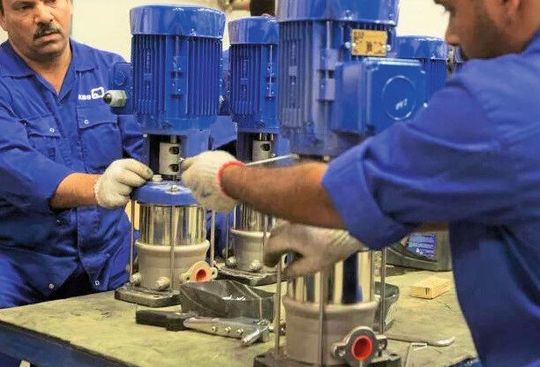 Der Pumpen- und Armaturenhersteller KSB ist von Hackern angegriffen worden.(Bild:  KSB)