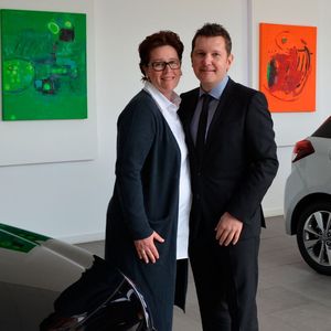Jörg und Petra Heidenreich betreiben das Opel- und Hyundai-Autohaus an den Standorten Witzenhausen und Eschwege in Nordhessen.(Foto:  Rehberg / Redaktion »kfz-betrieb«)
