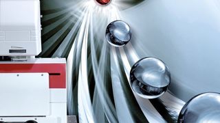 Abb. 1: Piezoaktoren in optischen Pinzetten helfen bei der Untersuchung von Wechselwirkungen und Kräften auf dem Niveau von Einzelmolekülen.  (Bild: JPK)