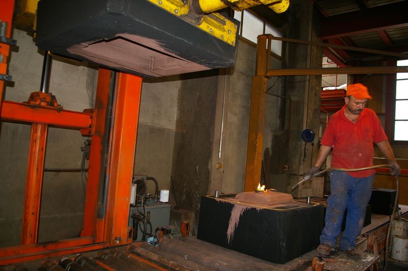 FASA - Fonderie et Ateliers mécaniques d'Ardon SA, Ardon (Valais). (Image: MSM / JR Gonthier)
