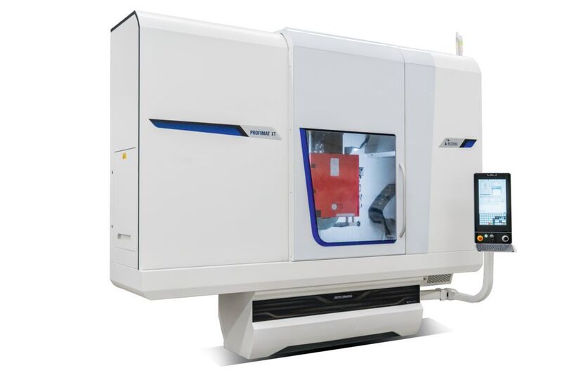 Die robuste und leistungsstarke Produktionsschleifmaschine Blohm Profimat XT mit verbesserten Leistungsmerkmalen. (Grinding Solutions)