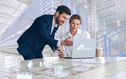 Herstellerneutrale Logistikplanung von Klinkhammer: für Effizienzsteigerung, Kosteneinsparungen, Wettbewerbsvorteile und Investitionssicherheit.(Bild:  Klinkhammer)