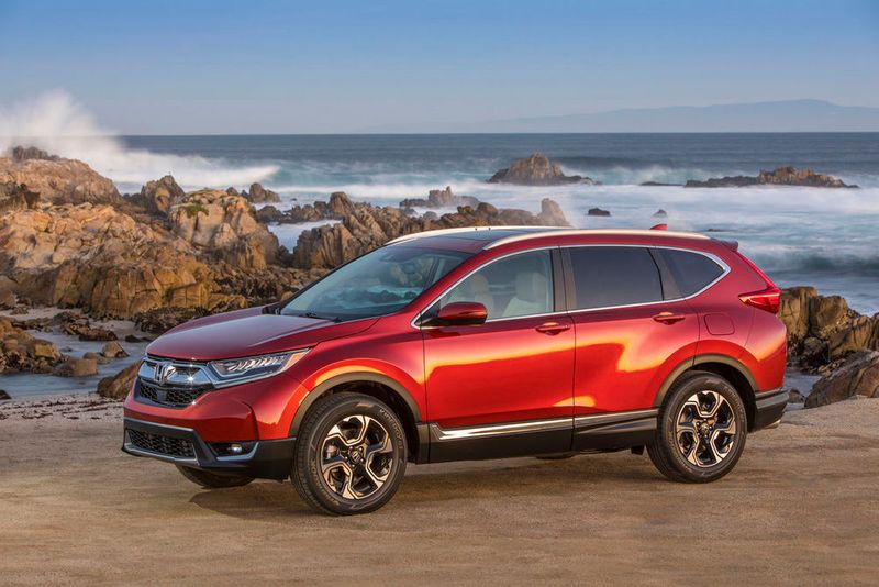 In den USA ist die neue CR-V-Generation schon seit Ende 2016 auf dem Markt. (Honda)
