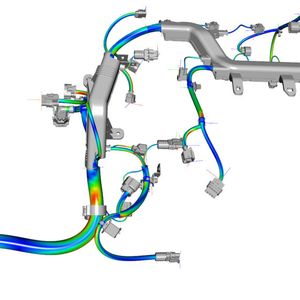 Das Tool „IPS Cable Simulation“ etabliert sich weltweit zum festen Bestandteil des Produktprozesses in der Automobil-und Nutzfahrzeugindustrie.