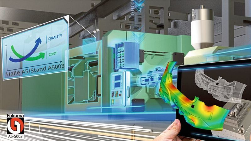 Simpatec zeigt auf der Fakuma neben Moldex 3D 2021, der Softwarelösung für die Auslegung und Optimierung des Spritzgießprozesses, alle CAx-Produkte des Portfolios – Digimat, T-SIM, B-SIM, 3D_Evolution, 3D_Anylyzer und 4D_Additive.  (Simpatec)