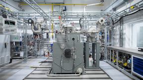 Ein Prüfstand mit exemplarischem Versuchsaufbau eines Einzylindermotors am WTZ Roßlau. (Bild: WTZ Roßlau)