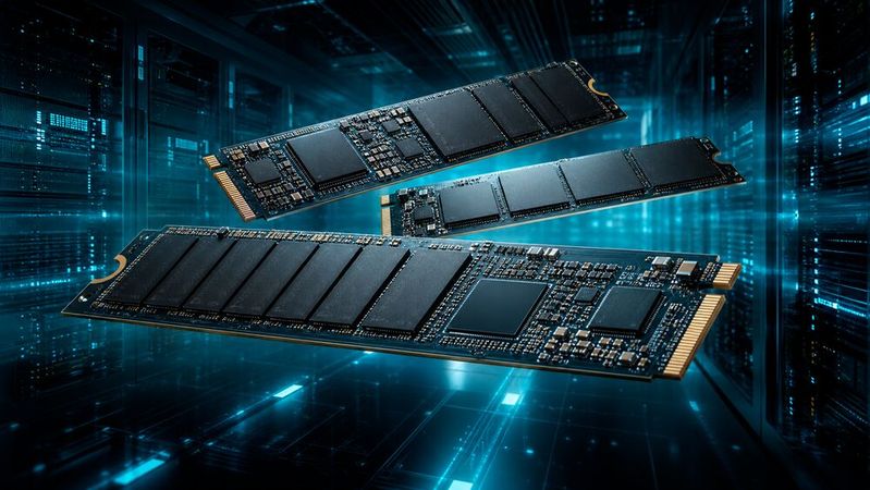 Der New Form Factor 1 wurde für die Ansprüche moderner Server und Speichersysteme entwickelt.(Bild:  KI-generiert)