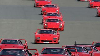 Enzo Ferrari persönlich trieb 1986 das Projekt F-40 zum 40-jährigen Firmenjubiläum an. (Ferrari)
