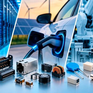 IP&E Technologies: AI data centers, electrification, and robotics are driving new requirements for connectivity, power distribution, and component reliability. (Source: AI generated)