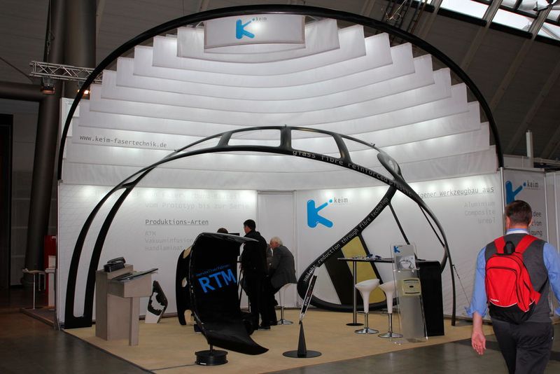 Und weiter geht der Rundgang durch die Hallen der Composites Europe 2015... (Bild: Königsreuther)