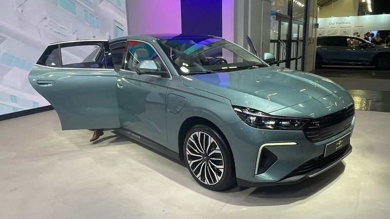 … wie die Limousine Togg T10F. Beide sind elektrisch angetrieben und technisch eng verwandt. (Bild: Grimm – VCG)