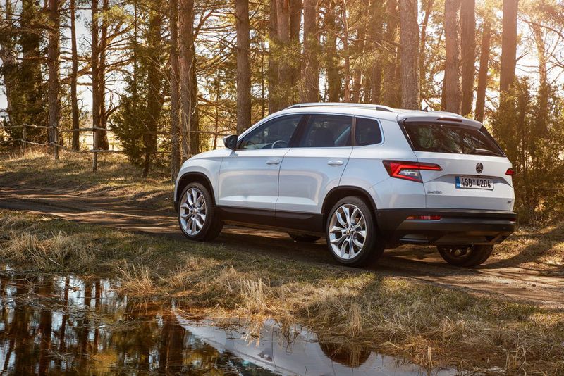 Technisch basiert der Neue auf dem Seat Ateca.  (Skoda)